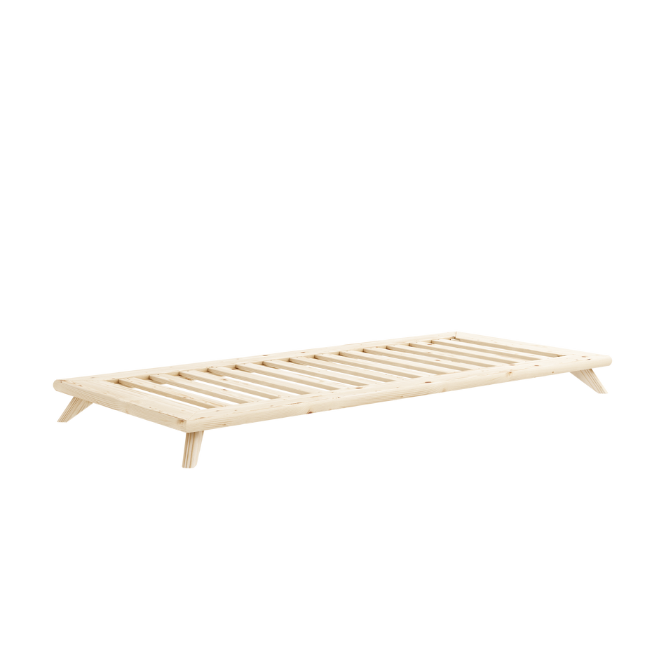 SENZA BED CLEAR LACQUERED