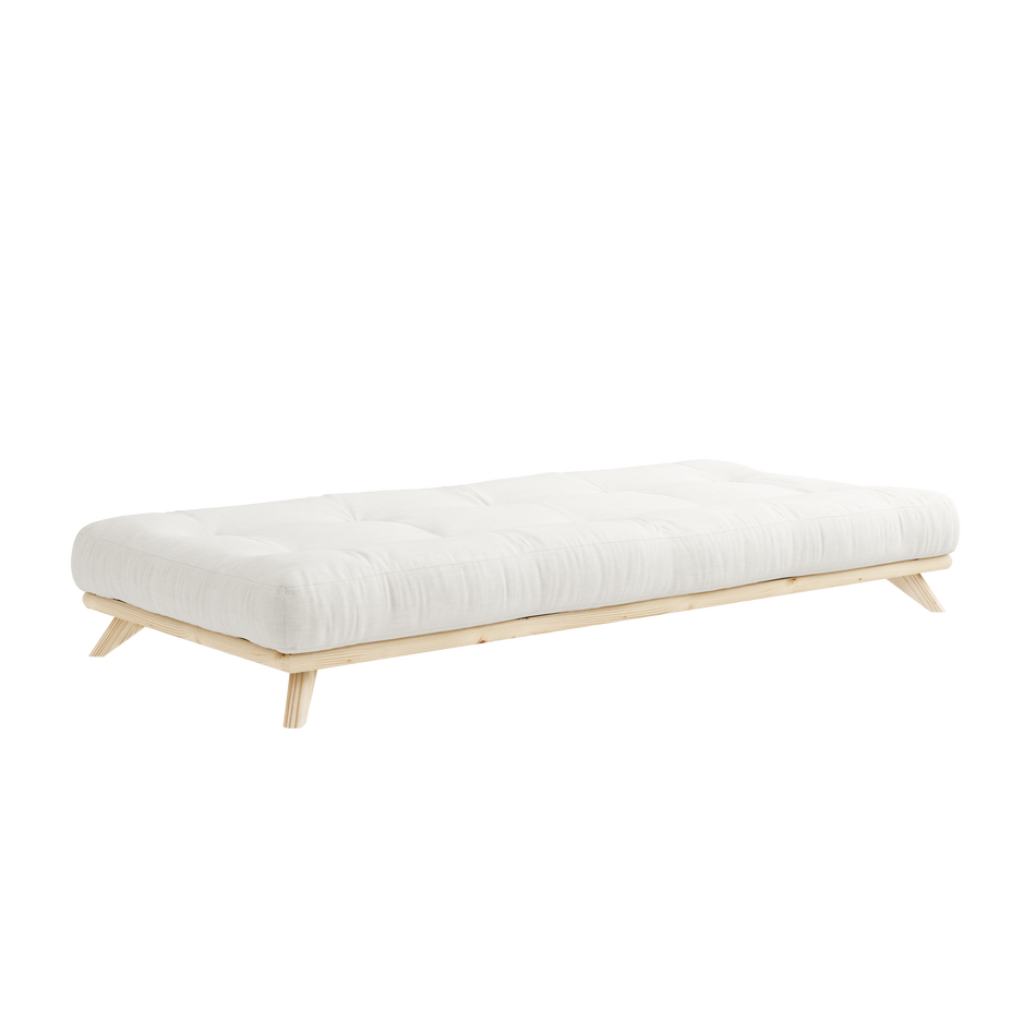 SENZA BED CLEAR LACQUERED