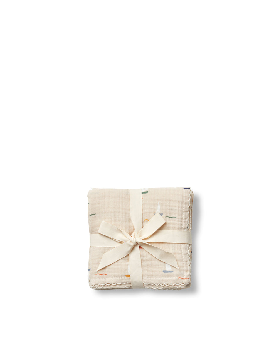 Mio Muslin Cloths, Pond Boats