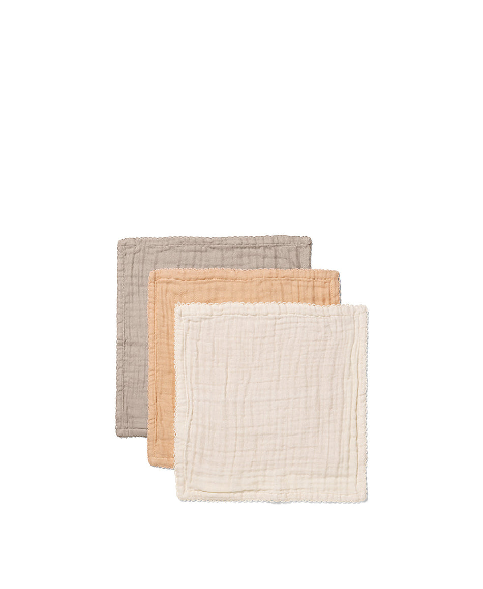 Ren Wash Cloth, Natural Mix