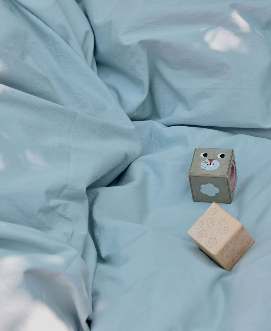 Ada Fitted Sheet, Sea Notes