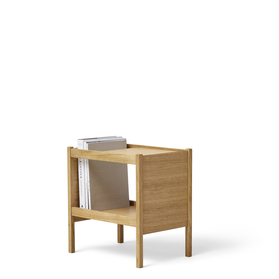 Journal Side Table, Oak