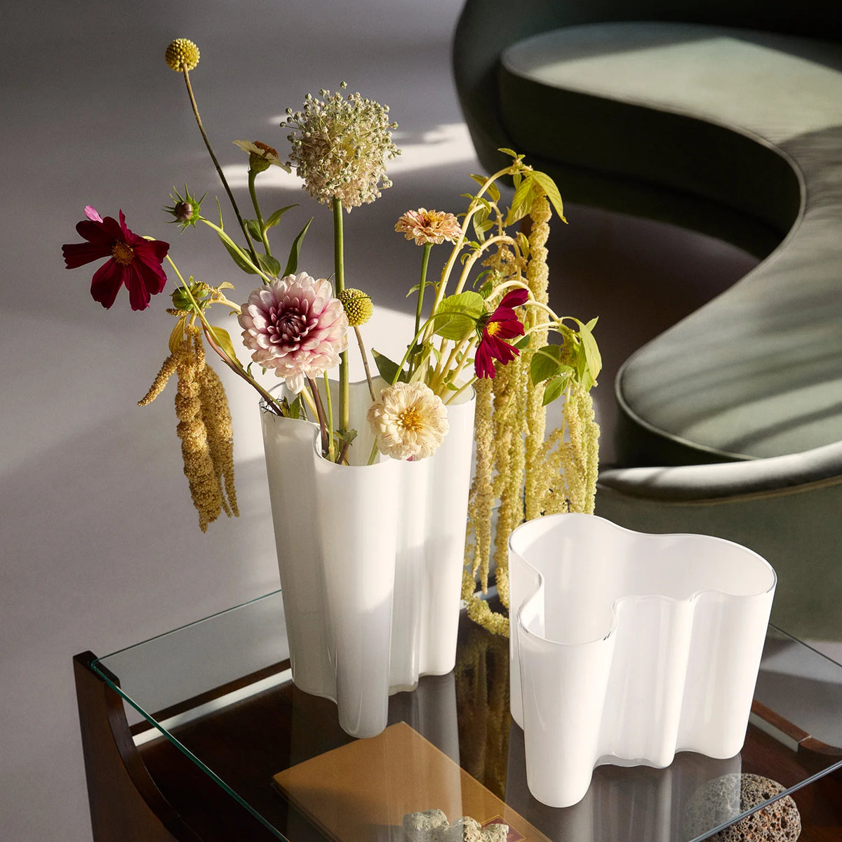 Aalto Vase ホワイト iittala Aalto White Vase - 7 Aalto Vase ホワイト iittala Aalto White Vase - 7