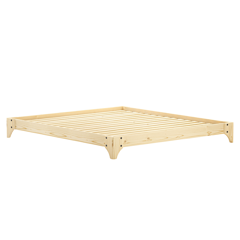 ELAN BED CLEAR LACQUERED