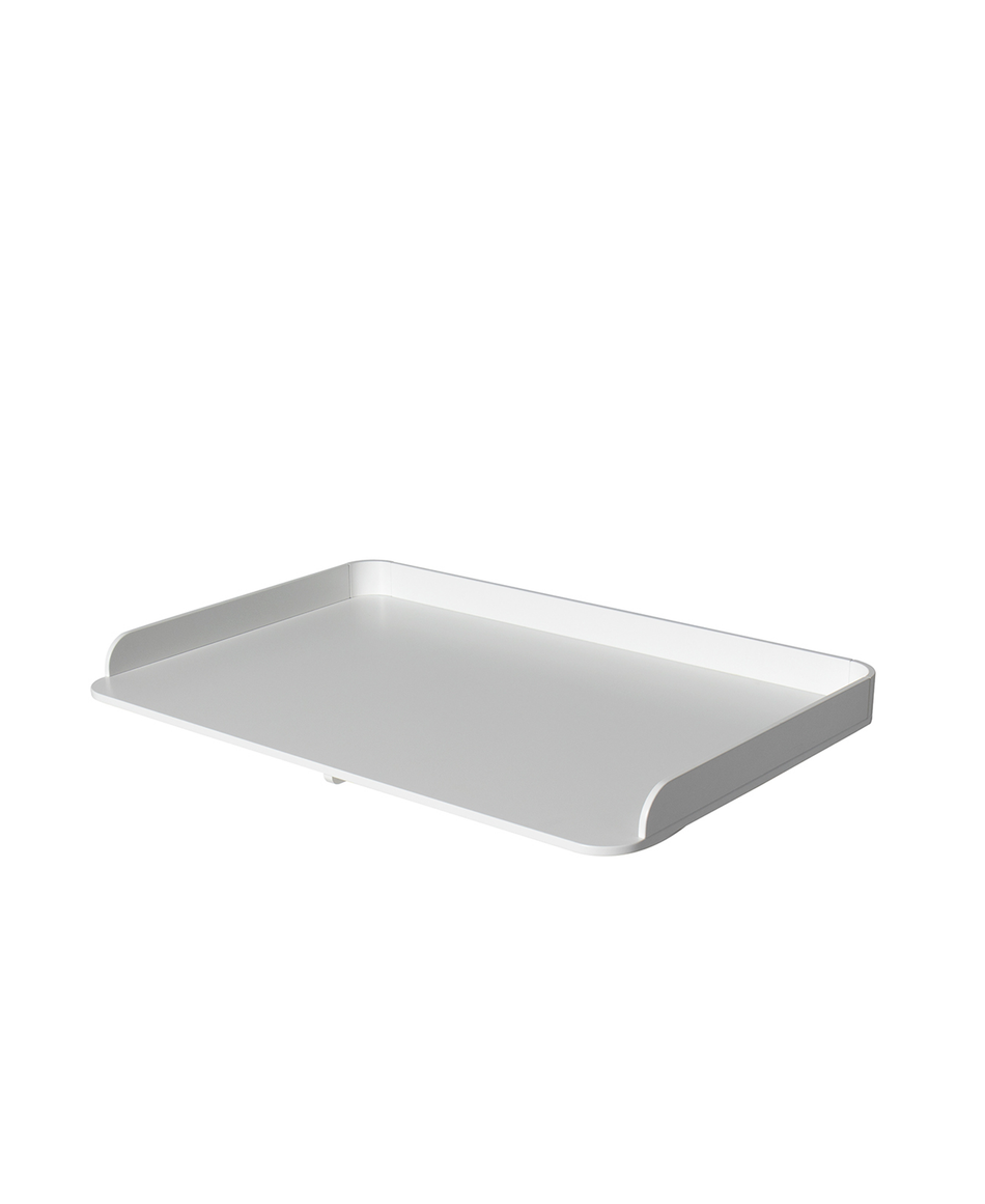 Wood nursery top for dresser 6 & 3 drawers, white