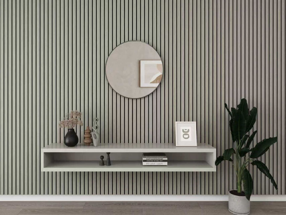 Grey Oak Acoustic Wall Panels