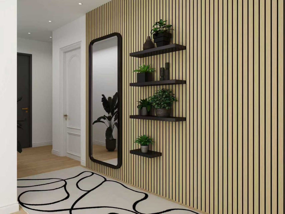 Natural Oak Acoustic Wall Panels