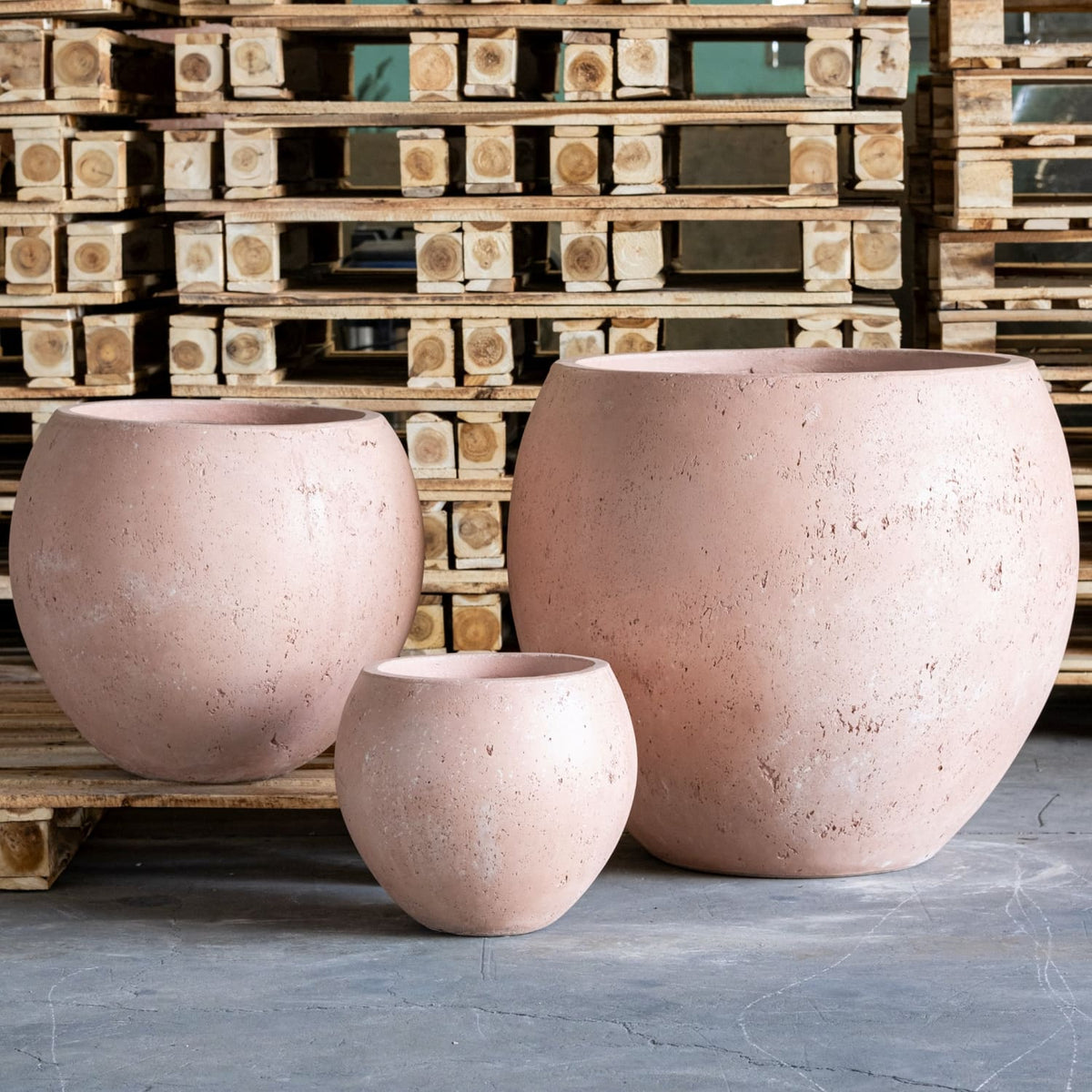large sphere plant pot Orbello