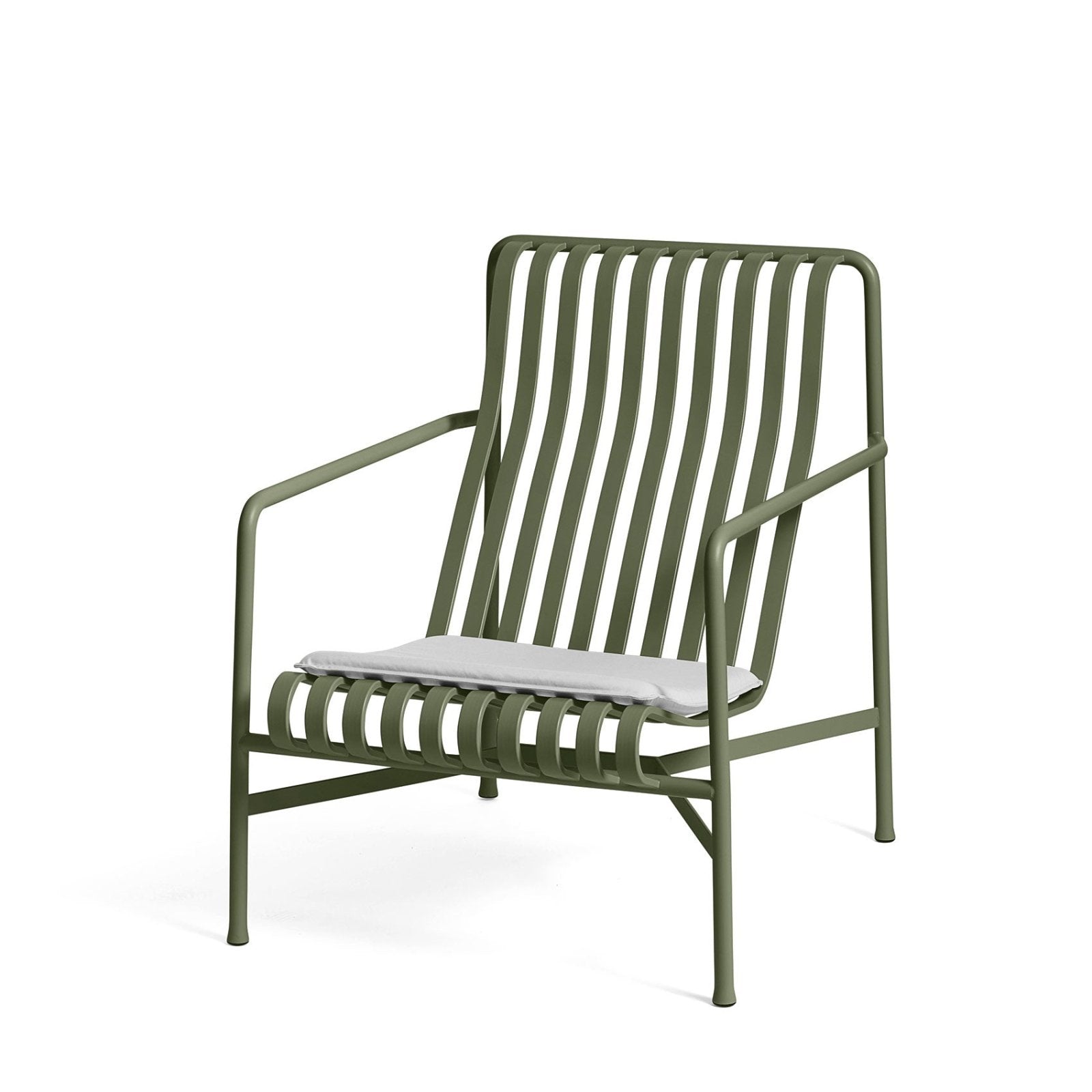 Palissade lounge chair high & low seat cushion by HAY Shop at