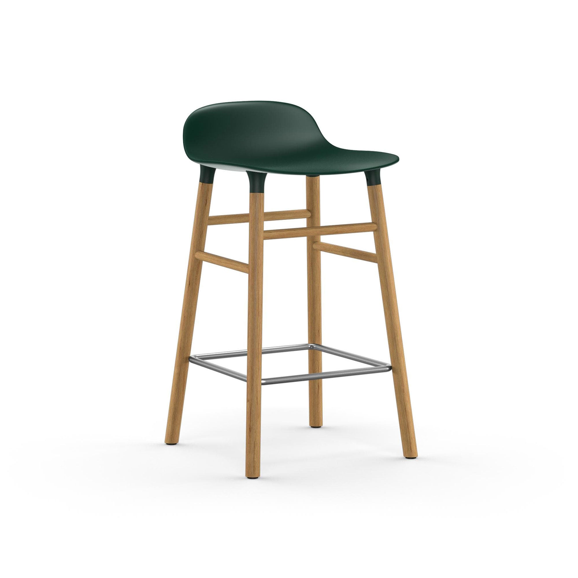Form Barstool 65cm Wood – Skandium