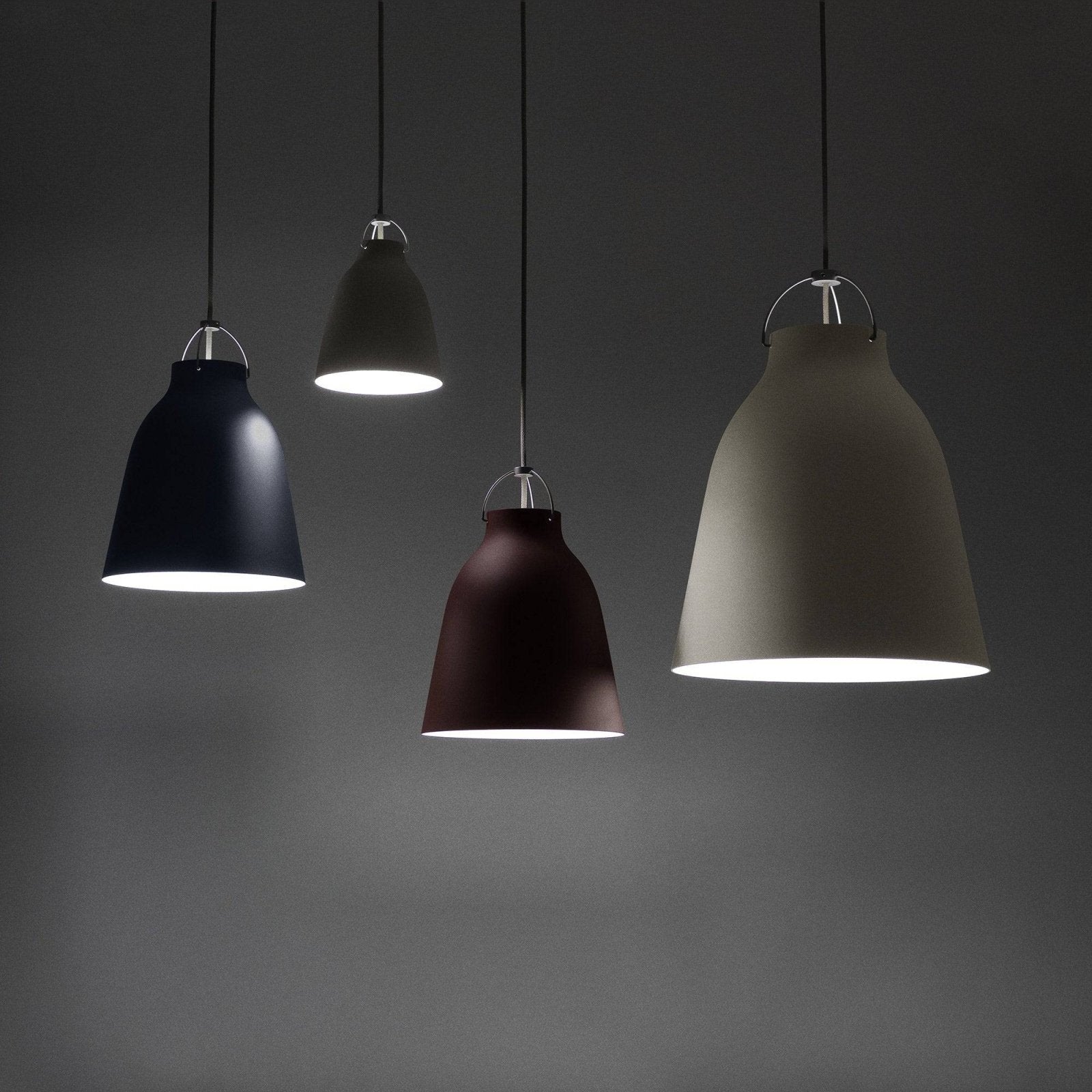 Caravaggio pendant lamp matt tones – Skandium