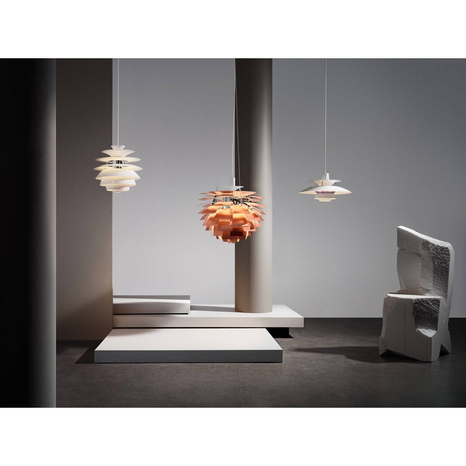 PH Artichoke brass pendant lamp – Skandium
