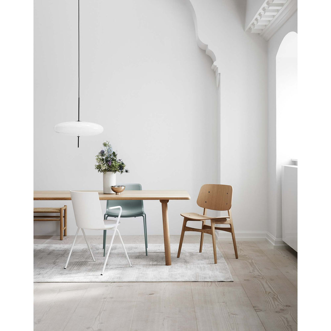 Søborg chair - Wood base – Skandium