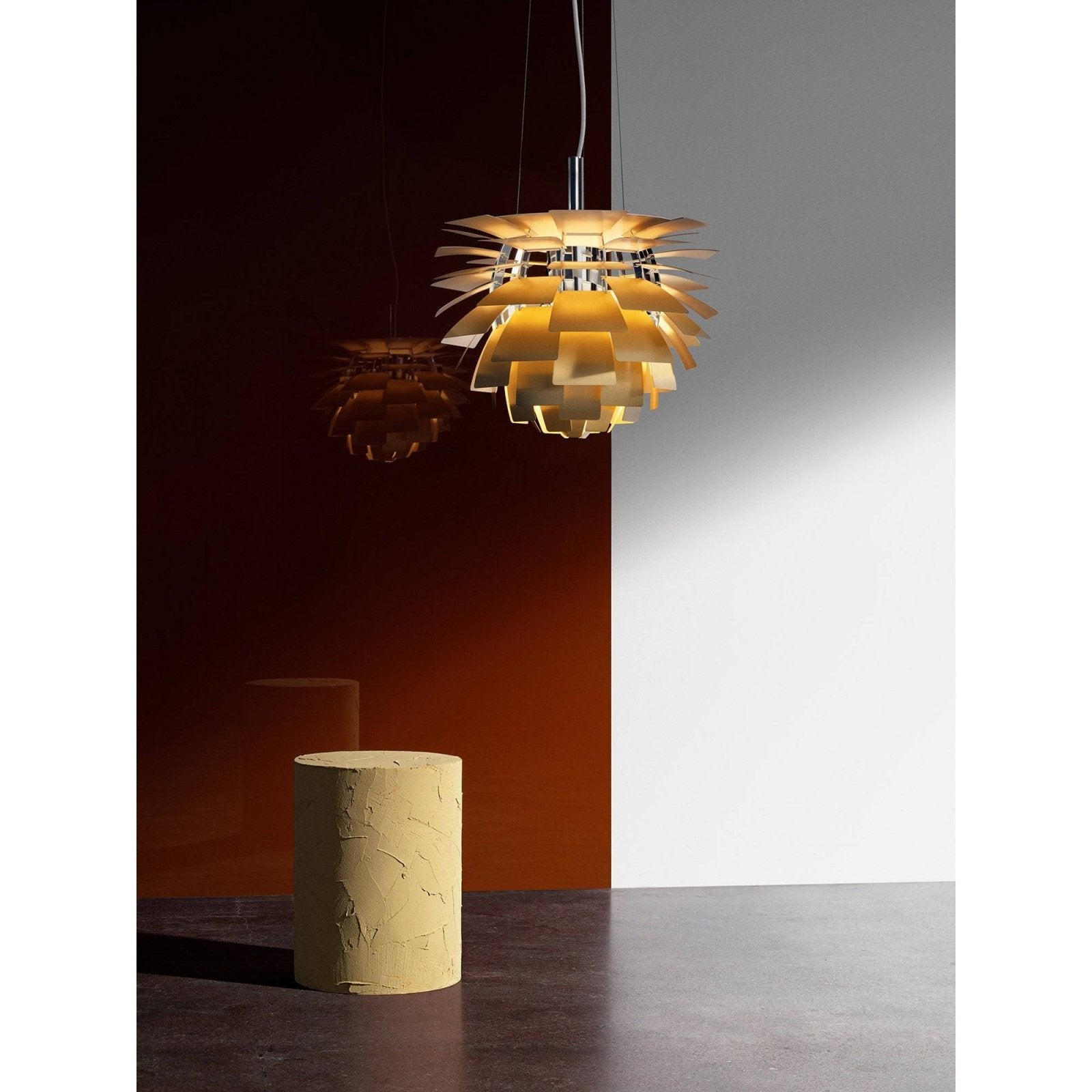 PH Artichoke brass pendant lamp – Skandium