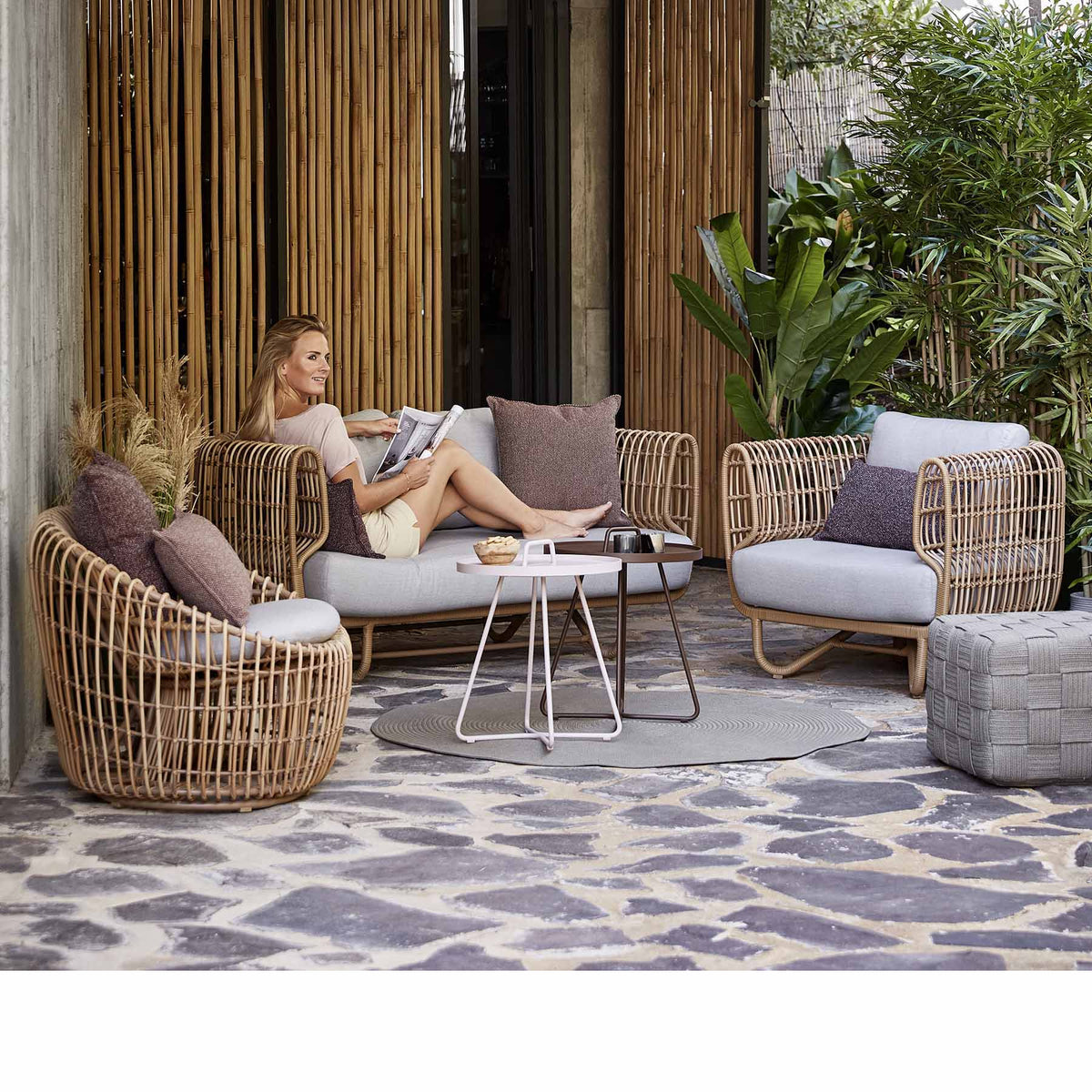 Nest Outdoor Sofa 2-seater – Skandium