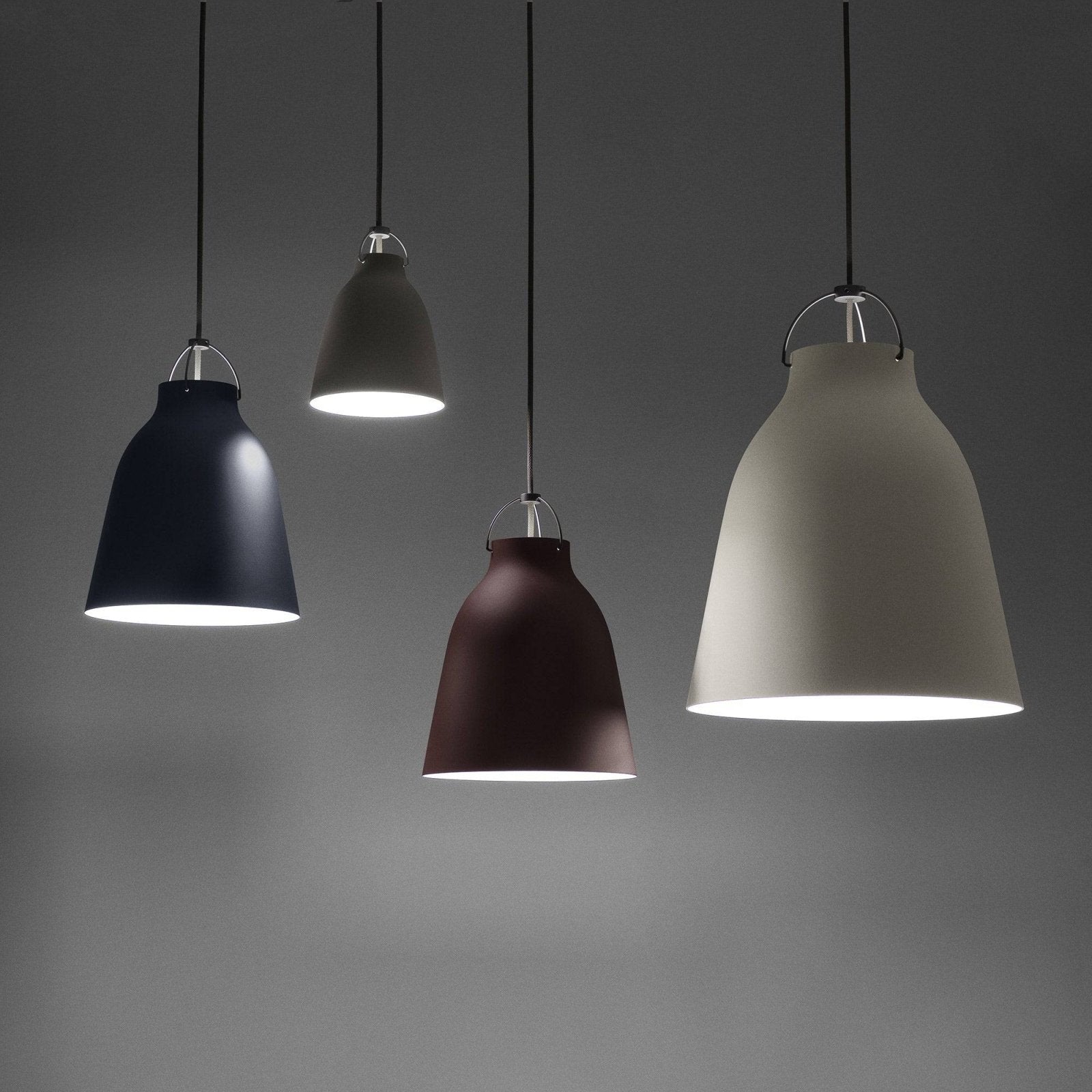 Caravaggio pendant lamp matt tones – Skandium