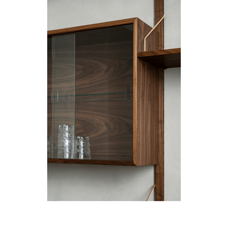 Royal System Cabinet w sliding doors Glass by dk3 Shop at