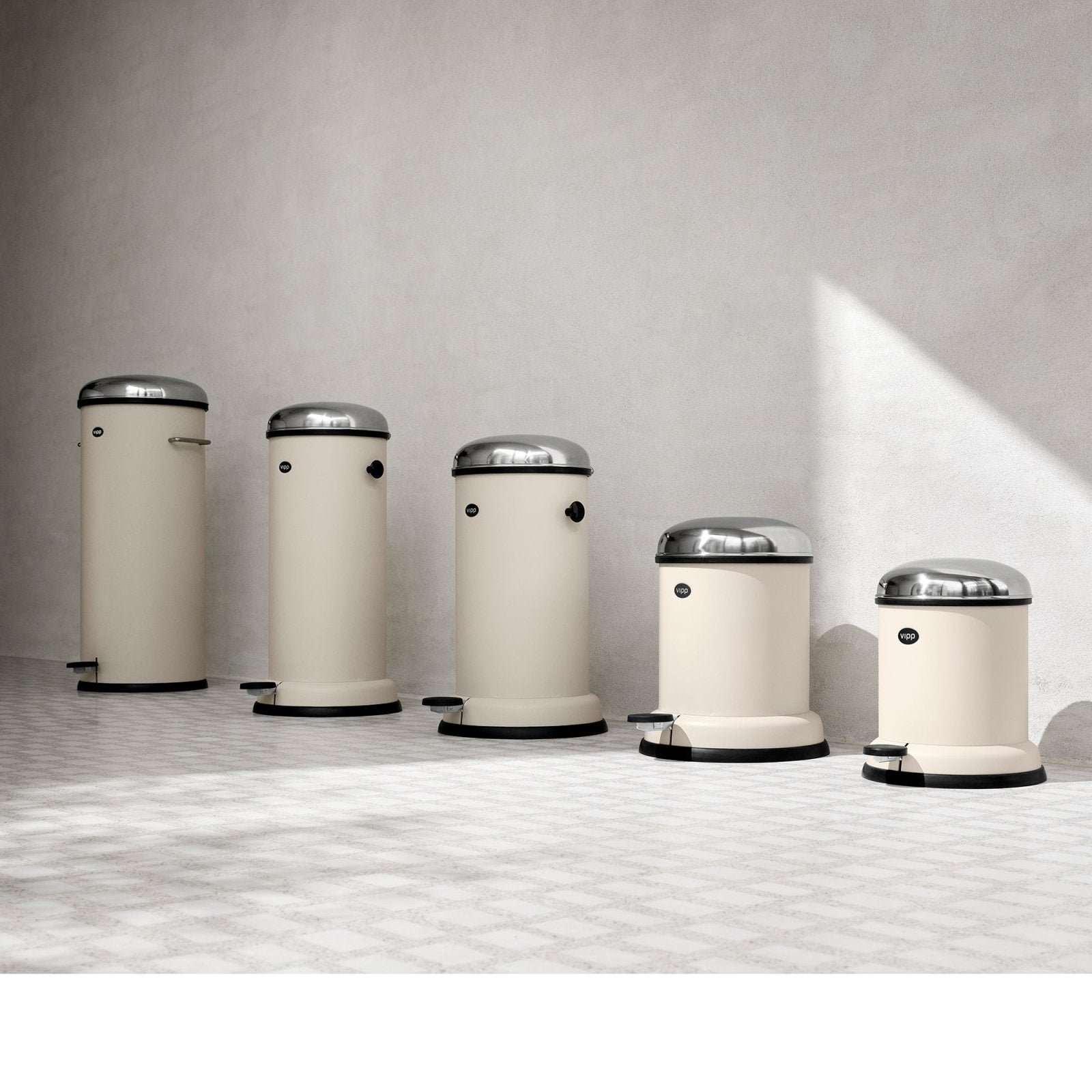 VIPP17 - Bin 30L - Beige – Skandium