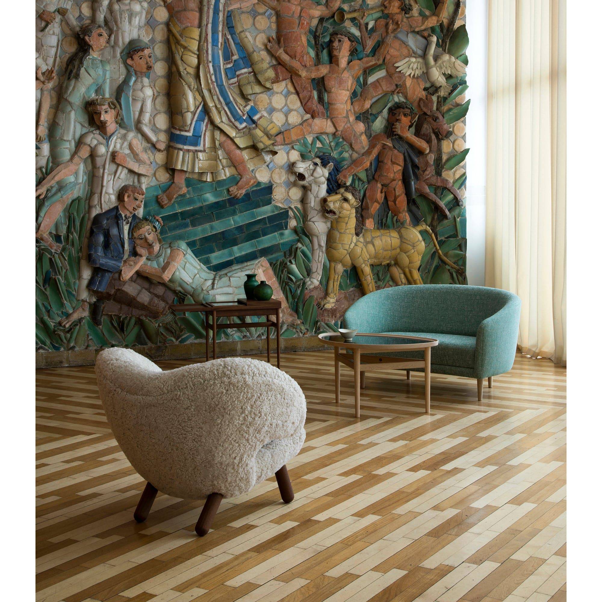 AlexanderLeeChang × Peregrine Furniture Finn Juhl Pelican Lounge Chair for House of Finn Juhl - Aram